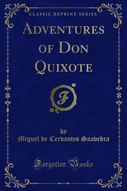 Book Cover for Adventures of Don Quixote by Miguel de Cervantes Saavedra