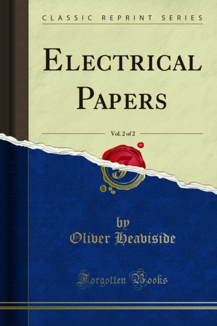 Book Cover for Electrical Papers by Heaviside, Oliver