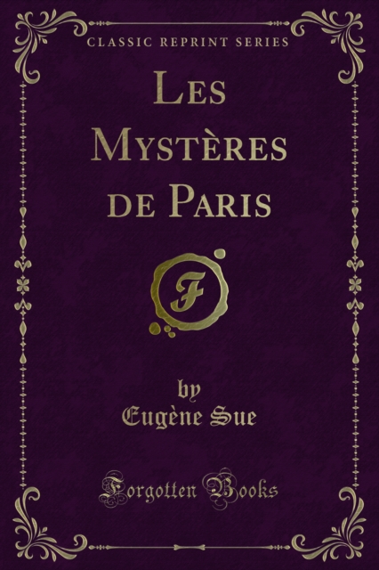Book Cover for Les Mystères de Paris by Sue, Eugene