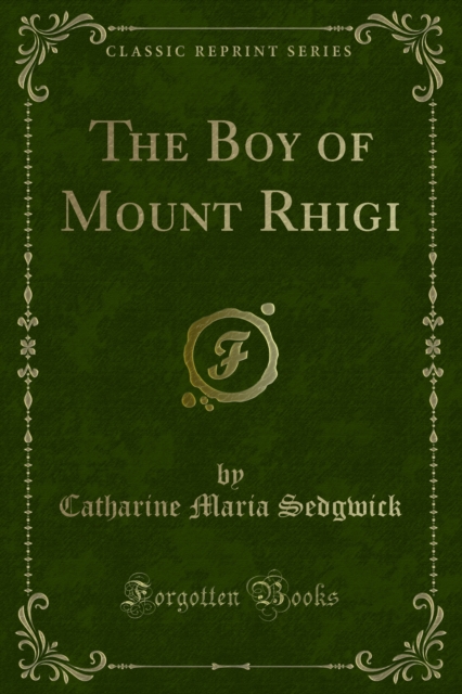 Book Cover for Boy of Mount Rhigi by Catharine Maria Sedgwick