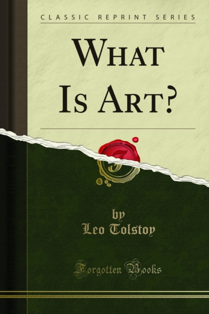 Book Cover for What Is Art? by Leo Tolstoy