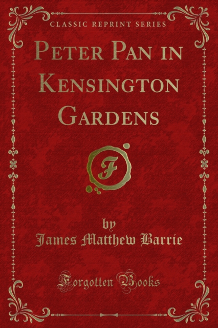 Book Cover for Peter Pan in Kensington Gardens by James Matthew Barrie