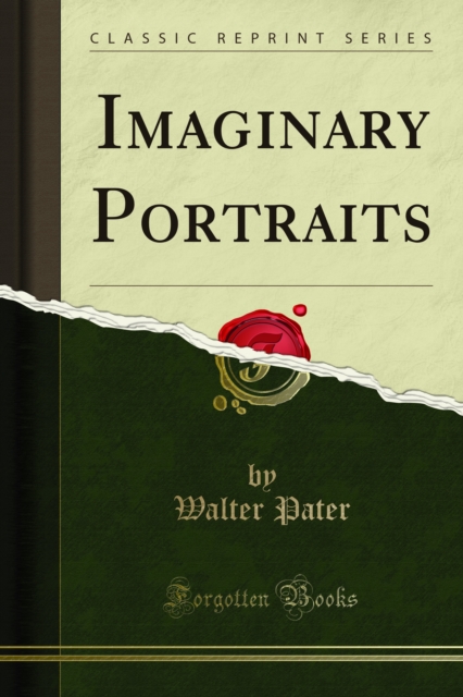 Book Cover for Imaginary Portraits by Walter Pater