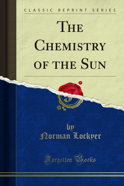 Book Cover for Chemistry of the Sun by Norman Lockyer
