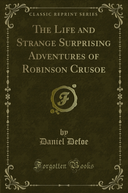 Book Cover for Robinson Crusoe by Daniel Defoe