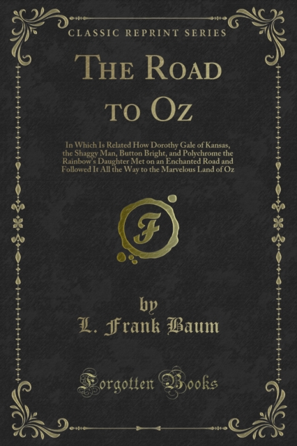 Book Cover for Road to Oz by L. Frank Baum