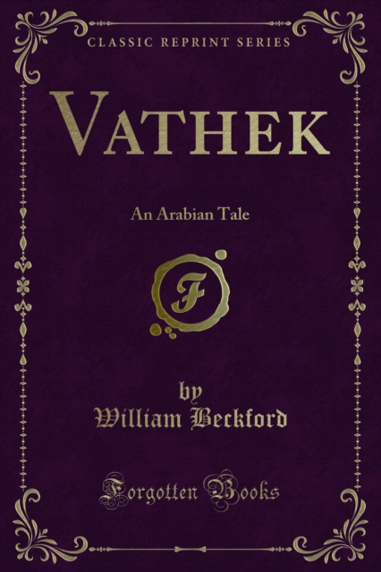 Book Cover for Vathek by Beckford, William