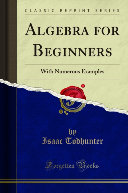 Book Cover for Algebra for Beginners by Todhunter, Isaac