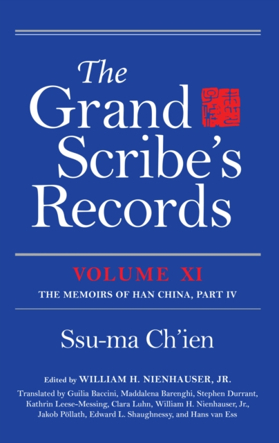 Book Cover for Grand Scribe's Records, Volume XI by Ssu-ma Ch'ien