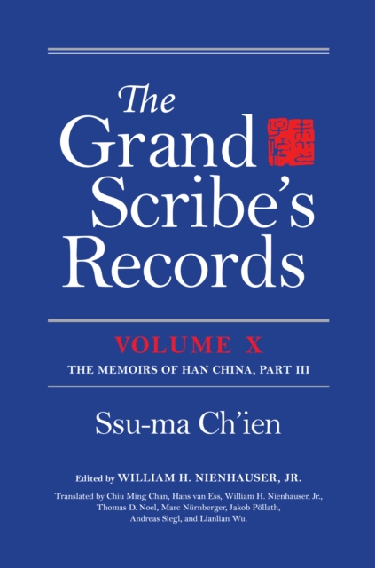 Book Cover for Grand Scribe's Records, Volume X by Ssu-ma Ch'ien