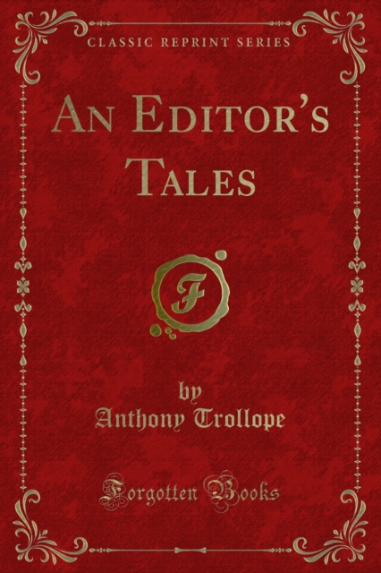 Book Cover for Editor's Tales by Anthony Trollope