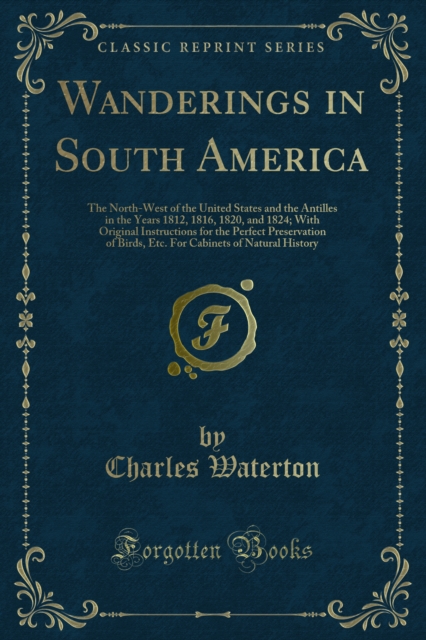Book Cover for Wanderings in South America by Charles Waterton