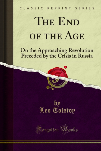 Book Cover for End of the Age by Leo Tolstoy