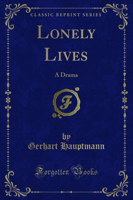 Book Cover for Lonely Lives by Gerhart Hauptmann