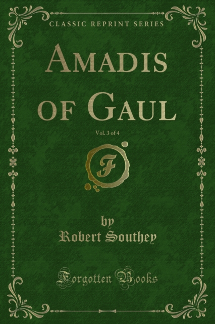 Book Cover for Amadis of Gaul by Robert Southey