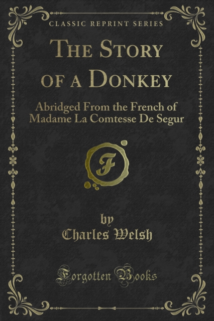 Book Cover for Story of a Donkey by Charles Welsh