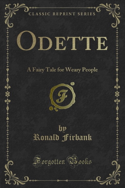 Book Cover for Odette by Ronald Firbank