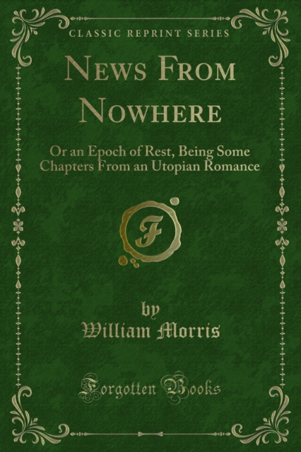 Book Cover for News From Nowhere by William Morris