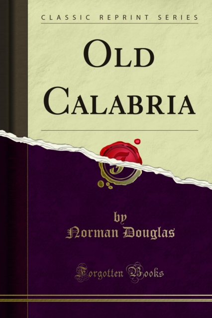 Book Cover for Old Calabria by Norman Douglas