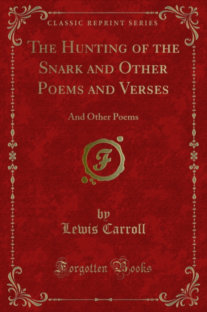 Book Cover for Hunting of the Snark and Other Poems and Verses by Lewis Carroll