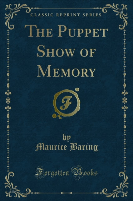 Book Cover for Puppet Show of Memory by Maurice Baring