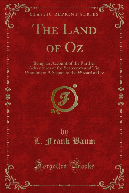 Book Cover for Land of Oz by L. Frank Baum