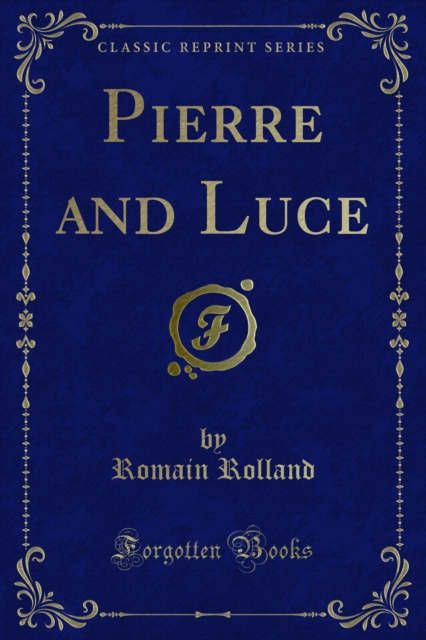 Book Cover for Pierre and Luce by Romain Rolland