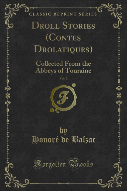 Book Cover for Droll Stories (Contes Drolatiques) by Honore de Balzac