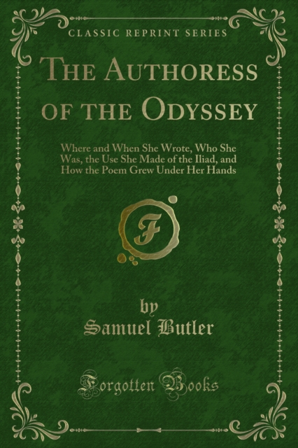 Book Cover for Authoress of the Odyssey by Samuel Butler