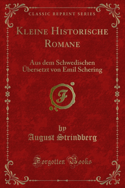 Book Cover for Kleine Historische Romane by August Strindberg