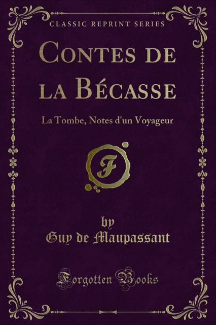 Book Cover for Contes de la Bécasse by Maupassant, Guy de