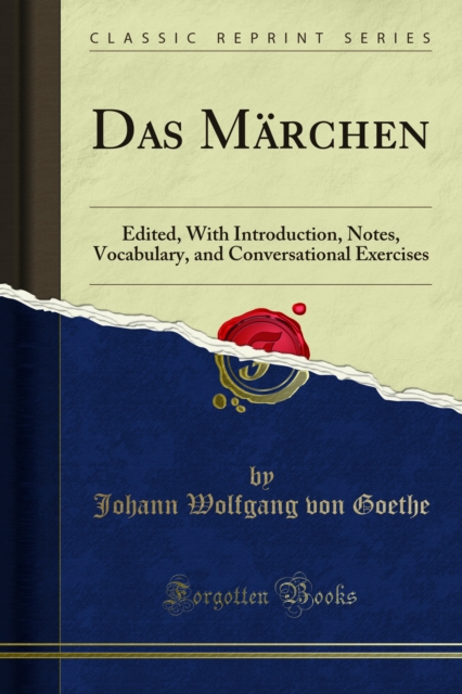 Book Cover for Das Marchen by Johann Wolfgang von Goethe