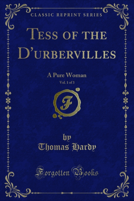 Book Cover for Tess of the D'urbervilles by Thomas Hardy