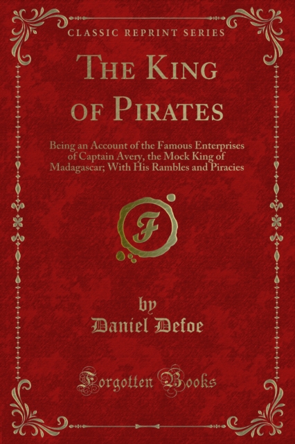 Book Cover for King of Pirates by Daniel Defoe