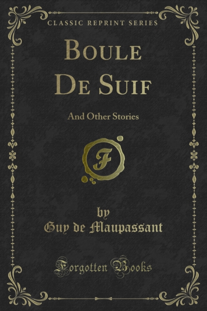 Book Cover for Boule De Suif by Maupassant, Guy de