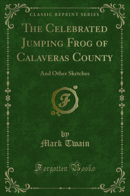 Book Cover for Celebrated Jumping Frog of Calaveras County by Mark Twain