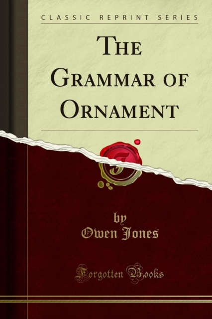 Book Cover for Grammar of Ornament by Owen Jones