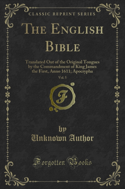 Book Cover for English Bible by 
