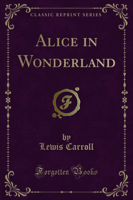 Book Cover for Alice in Wonderland by Carroll, Lewis