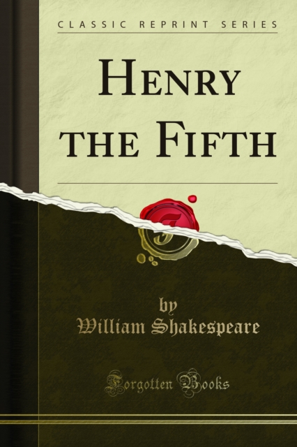 Book Cover for Henry the Fifth by William Shakespeare