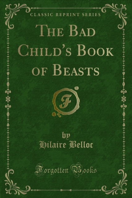 Book Cover for Bad Child's Book of Beasts by Hilaire Belloc