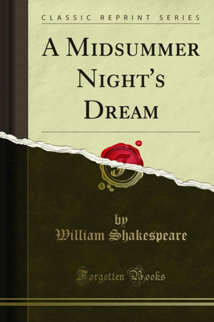 Book Cover for Midsummer Night's Dream by Shakespeare, William