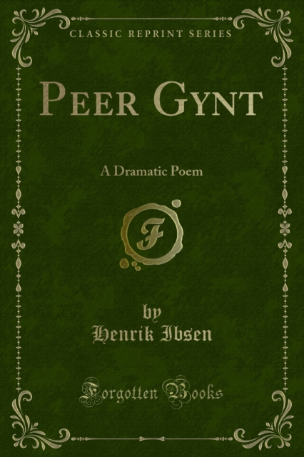 Book Cover for Peer Gynt by Henrik Ibsen