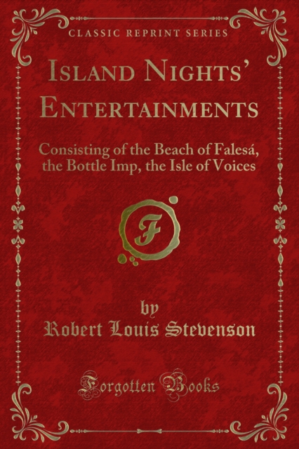 Book Cover for Island Nights' Entertainments by Robert Louis Stevenson