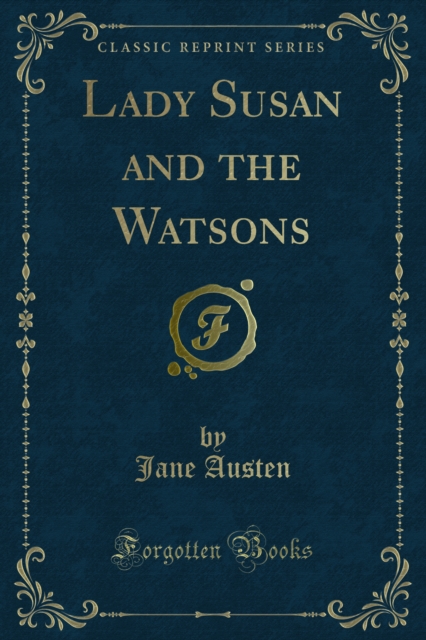 Book Cover for Lady Susan and the Watsons by Jane Austen