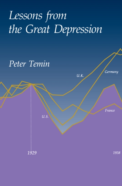 Book Cover for Lessons from the Great Depression by Peter Temin
