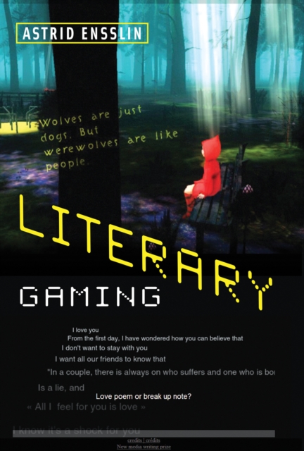 Book Cover for Literary Gaming by Astrid Ensslin