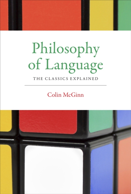 Book Cover for Philosophy of Language by Colin McGinn