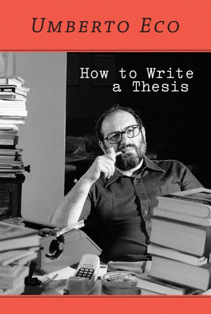 Book Cover for How to Write a Thesis by Umberto Eco