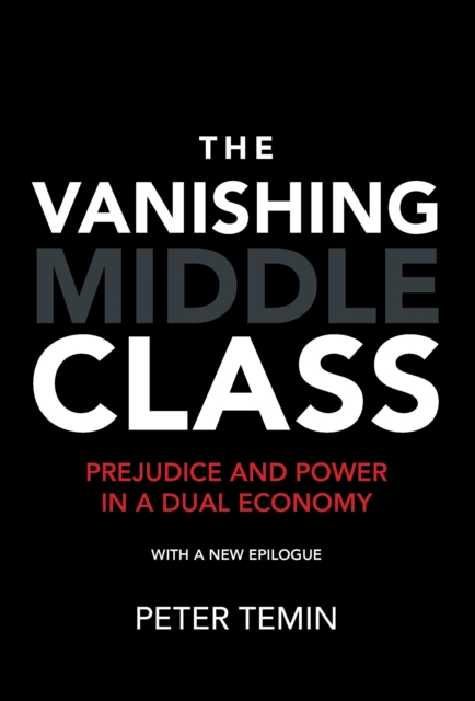 Book Cover for Vanishing Middle Class by Temin, Peter